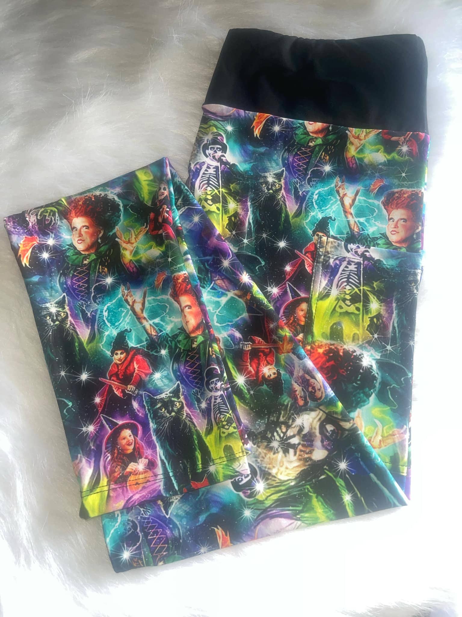 Hocus Pocus Active Wear Moisture Free Full Length Leggings With