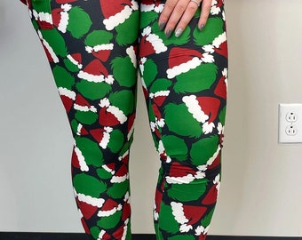 grinch leggings