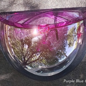 Gradient Face Shield Sunglasses Protective Mask, Anti Fog Bubble face shields, Tinted Face Shields, color face shields