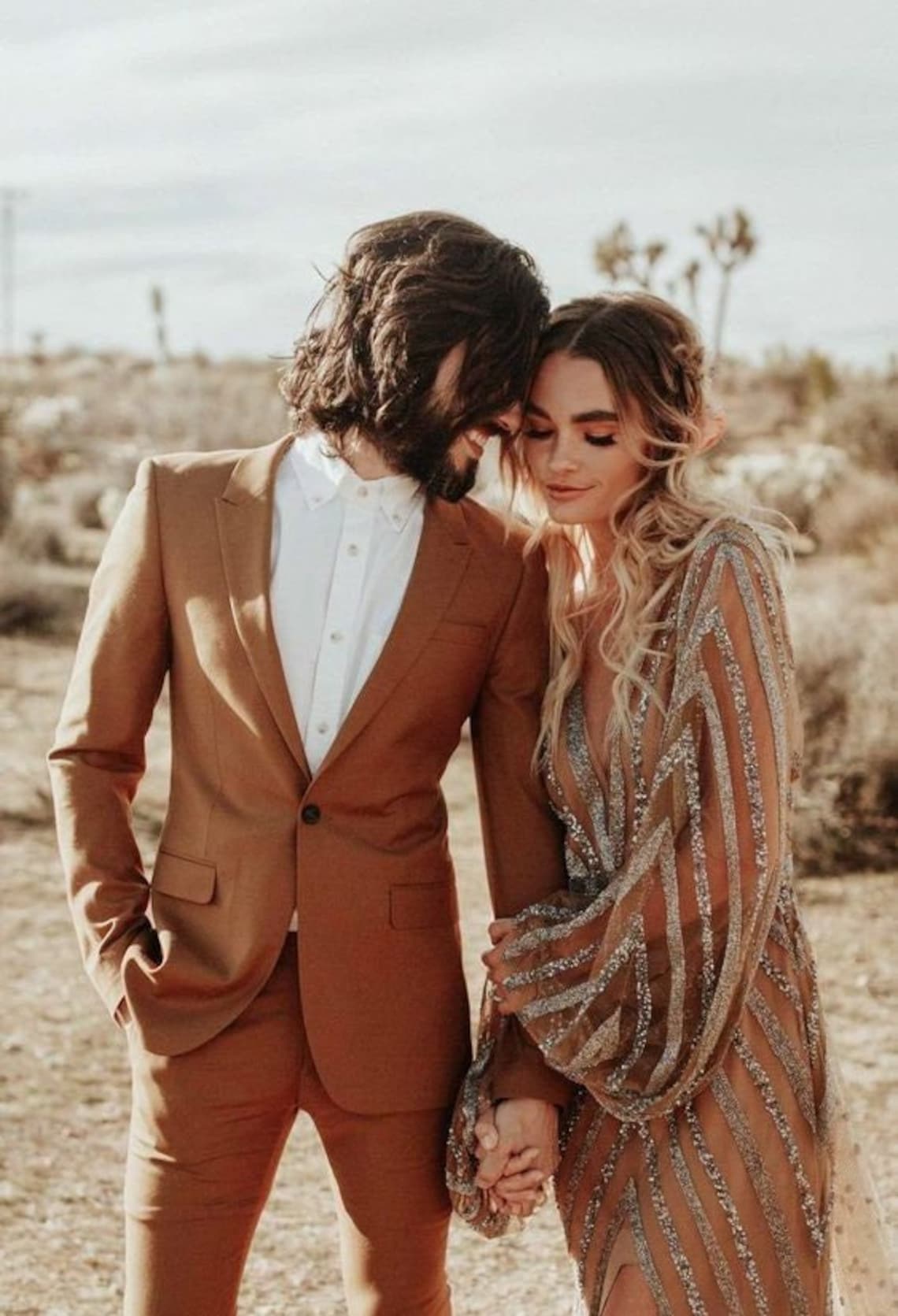 Man rustic brown suit-Beach wedding suit-Groom suit-Prom image 1