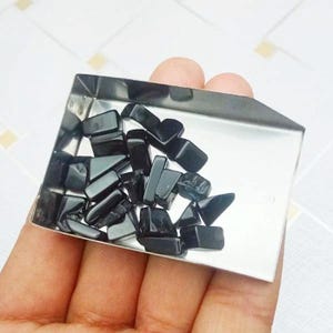 100gm Genuine Black Onyx Good Rough 5-12 MM Raw Natural Black Gemstone Sell Rough Polished Stone Untreated Sone Rough Jewelry Rough