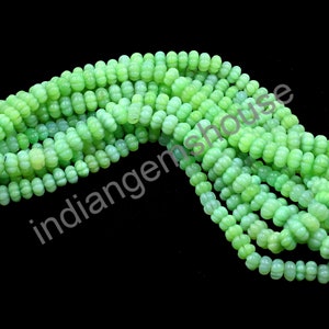 10 Pieces Chrysoprase Carved Melon Rondelle Shape Beads- Chalcedony Pumpkin Beads- Hand Carved Melon Beads- AAA Grade Carving Melon Beads