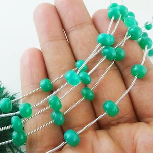 Natural AAA++ Quality Chrysoprase Plain Round Loose Gemstone Beads, 4 to 10 mm Approx, Wholesale Making Jewelry Gemstone, Chrysoprase Gems