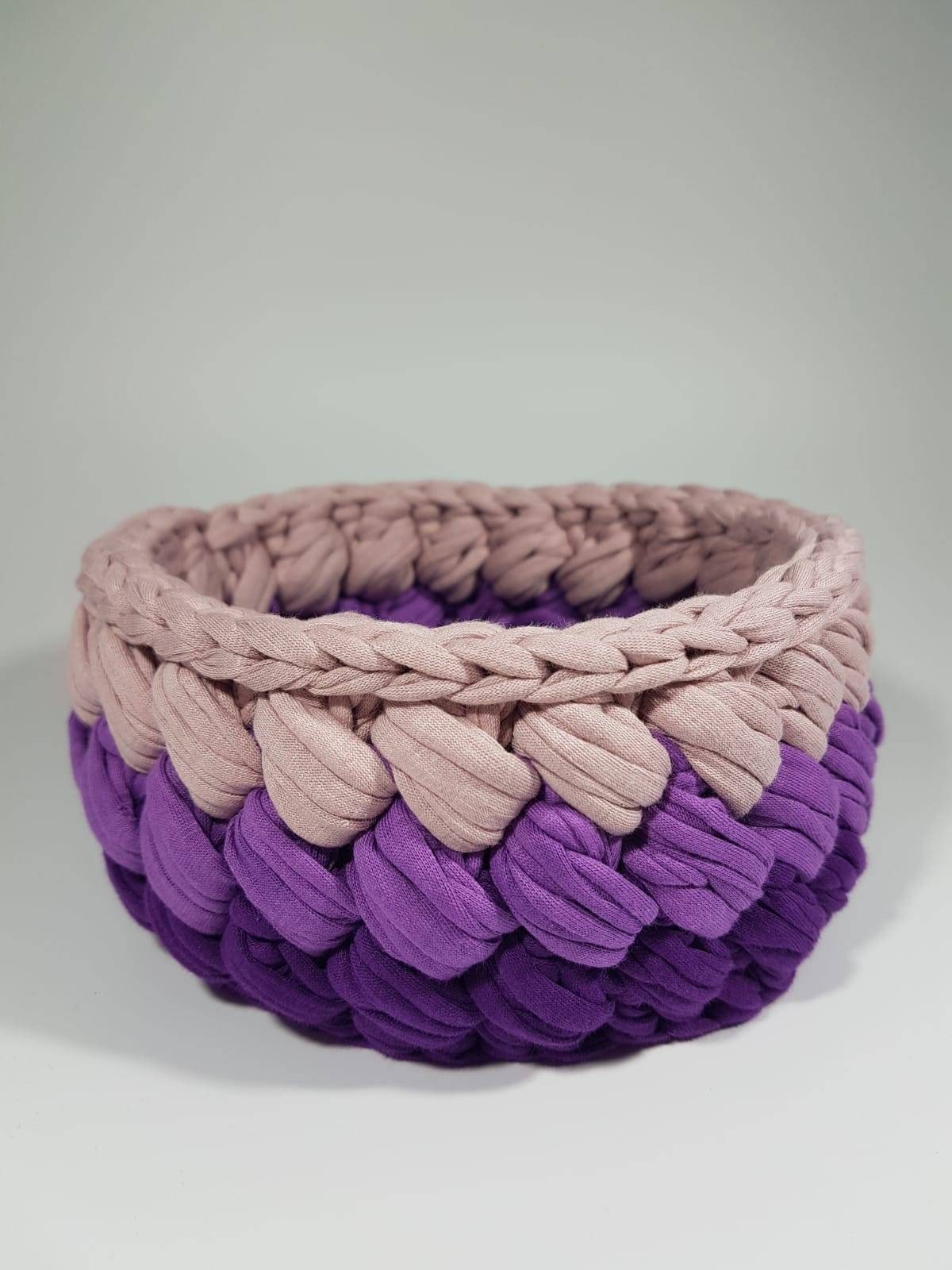 TShirt Yarn Basket Etsy