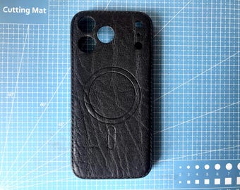 Étui pour iPhone en cuir de bison d'Amérique fait main : option de gravure, iPhone 17 Pro Max/iPhone 16 Pro Max/15 Pro Max/14 Pro Max/13 Pro Max