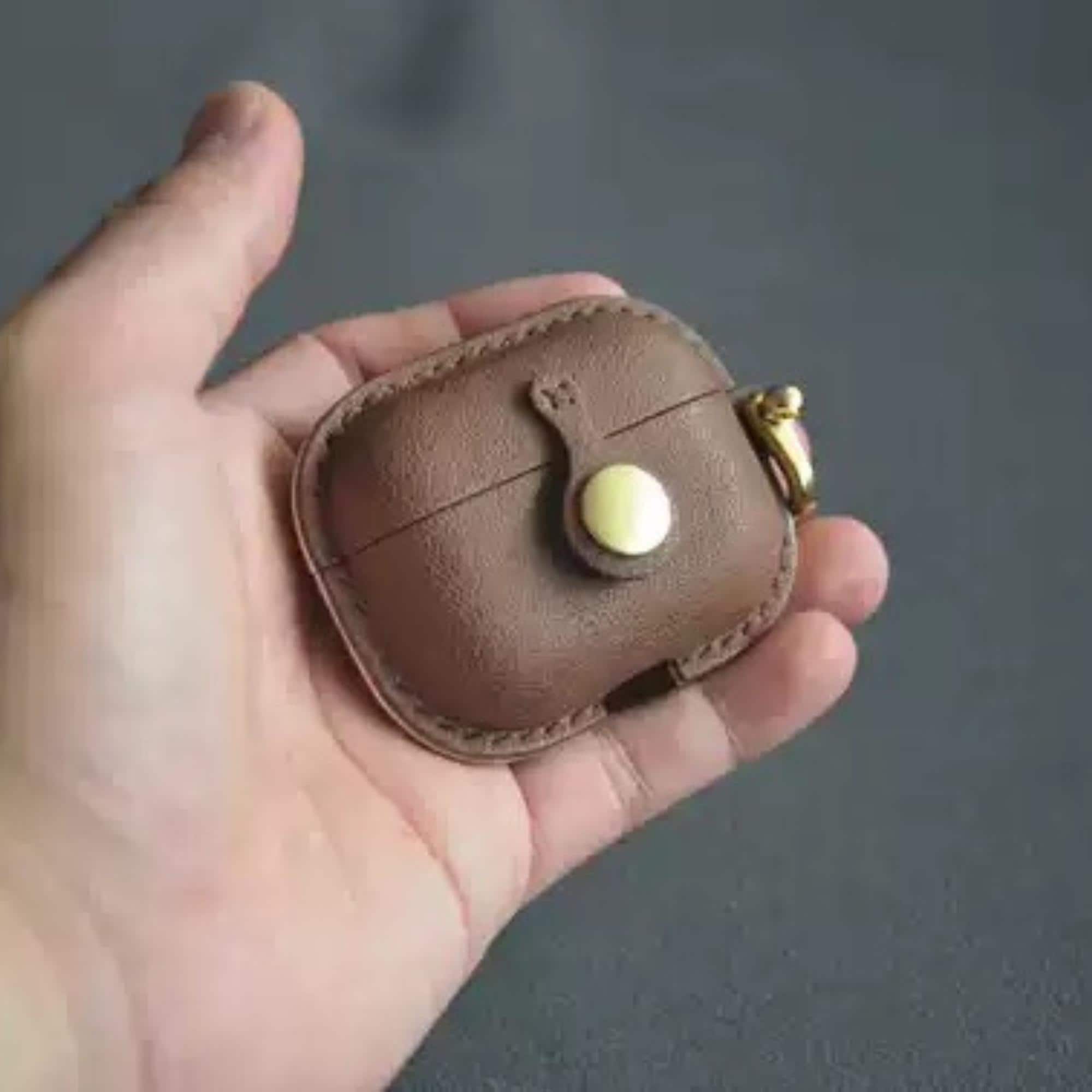 Vegetable Tanned Leather Earphone Case - Etsy
