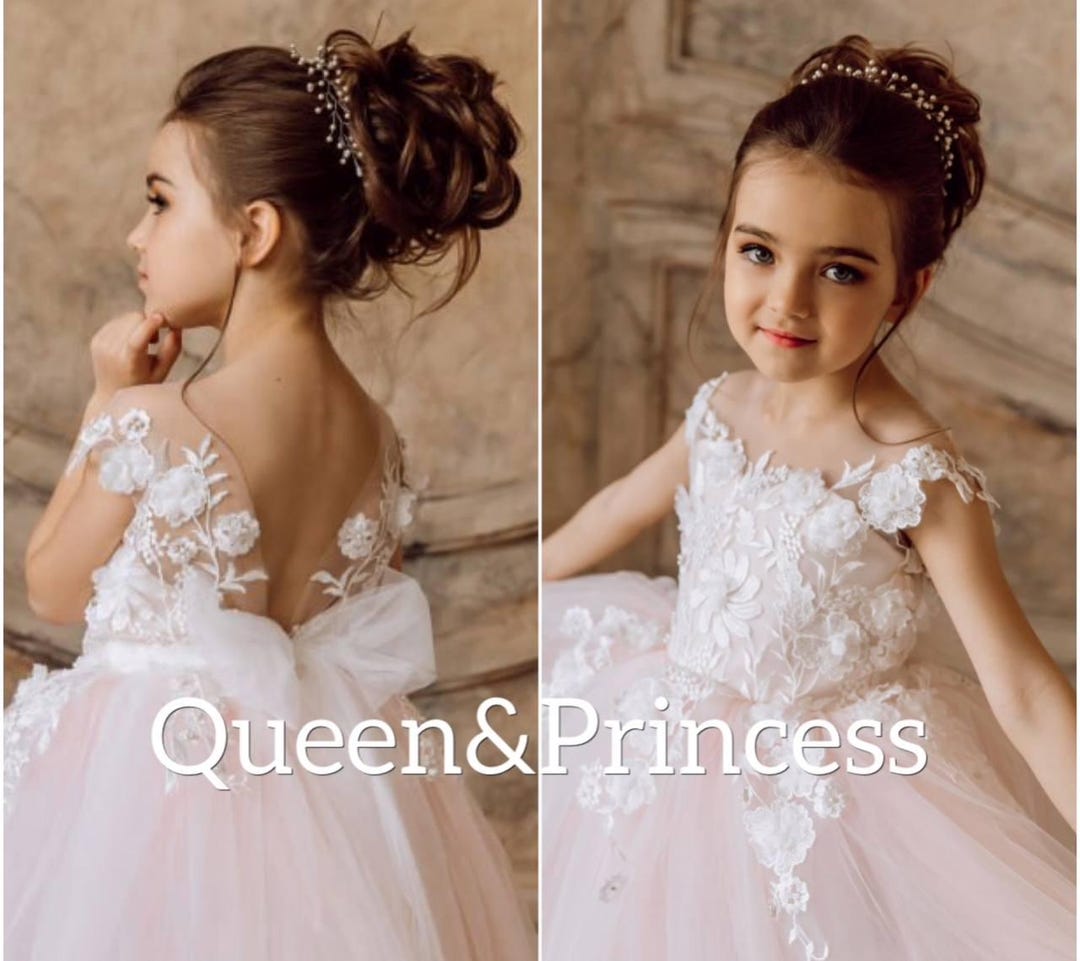 BluNight Girl's Lovely Stripe Easter Summer Dress – Casual Flower Girl Dress In Soft Cotton, Sizes 2-8 Years