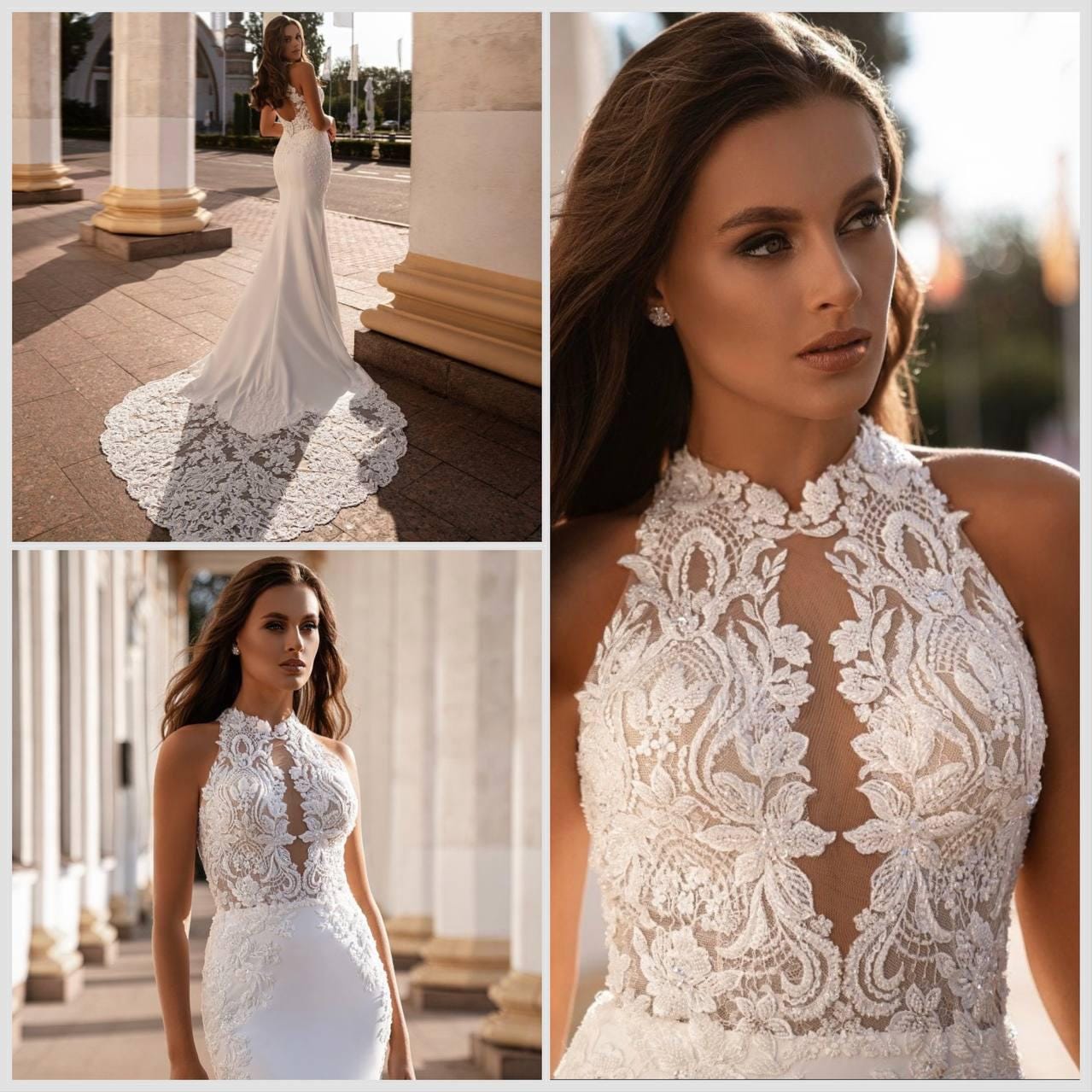Sleeveless Wedding Dress UK