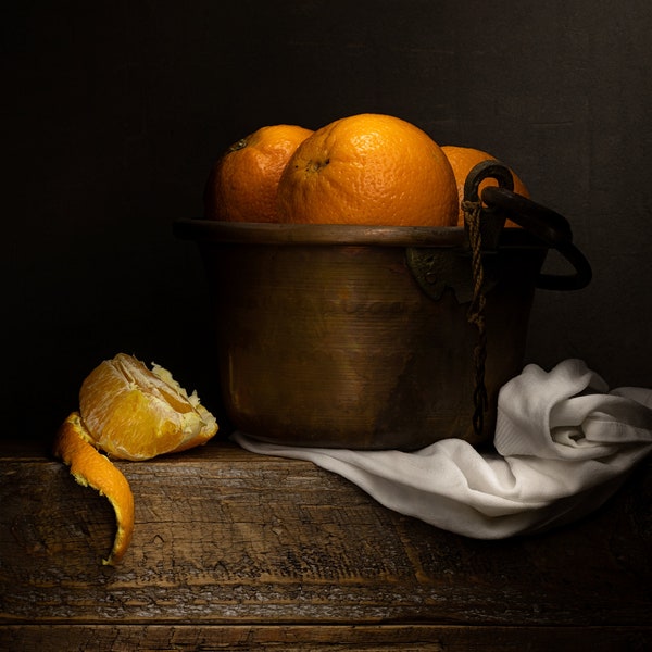 Photography Fine Art Print - Oranges Still Life