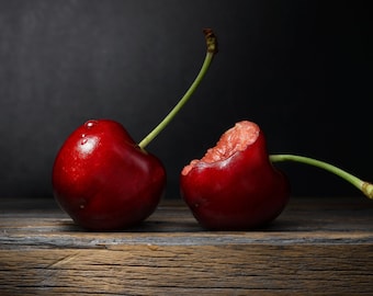 Photography Fine Art Print - Cherries Still Life