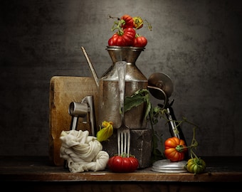 Photography Fine Art Print - Tomatoes Still Life