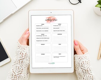 Simple Meal Planner Kit
