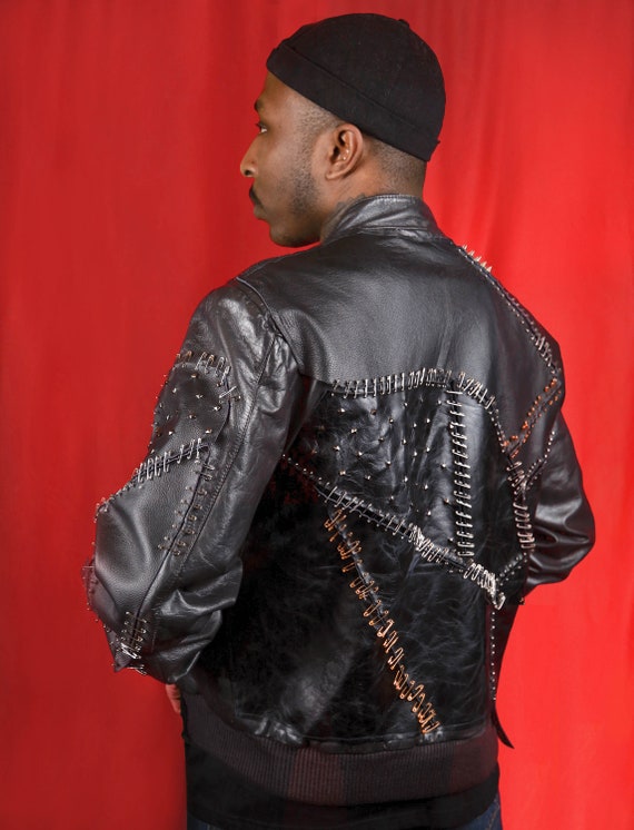 reclaimed leather jacket