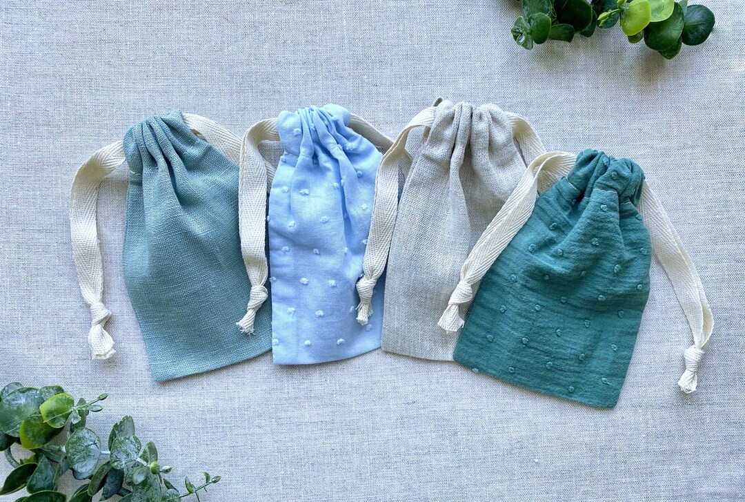 Small Reusable Drawstring Gift Bags / Jewellery Gift Bags / Etsy
