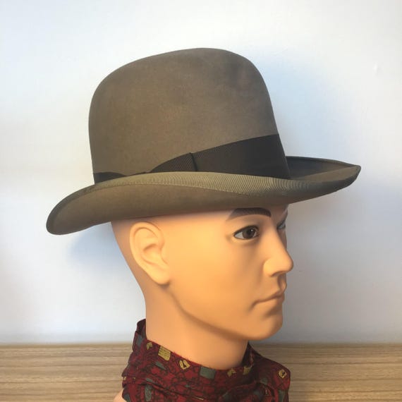 Vintage John B Stetson Company Grey Taupe Wool Felt  display picture 3