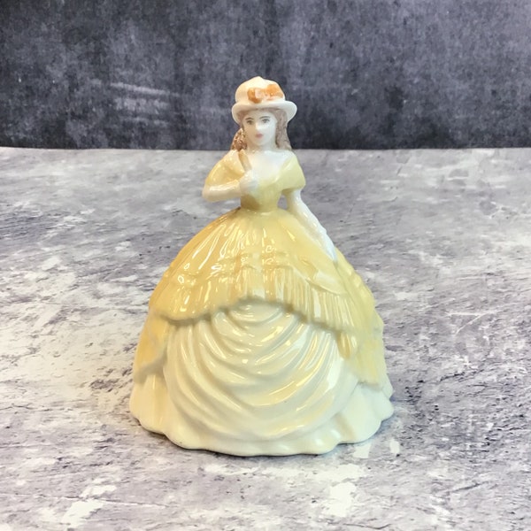 Vintage Coalport Minuettes Leanne - English Bone China Figurine Hand Decorated & Modelled by Martin Evans 1996