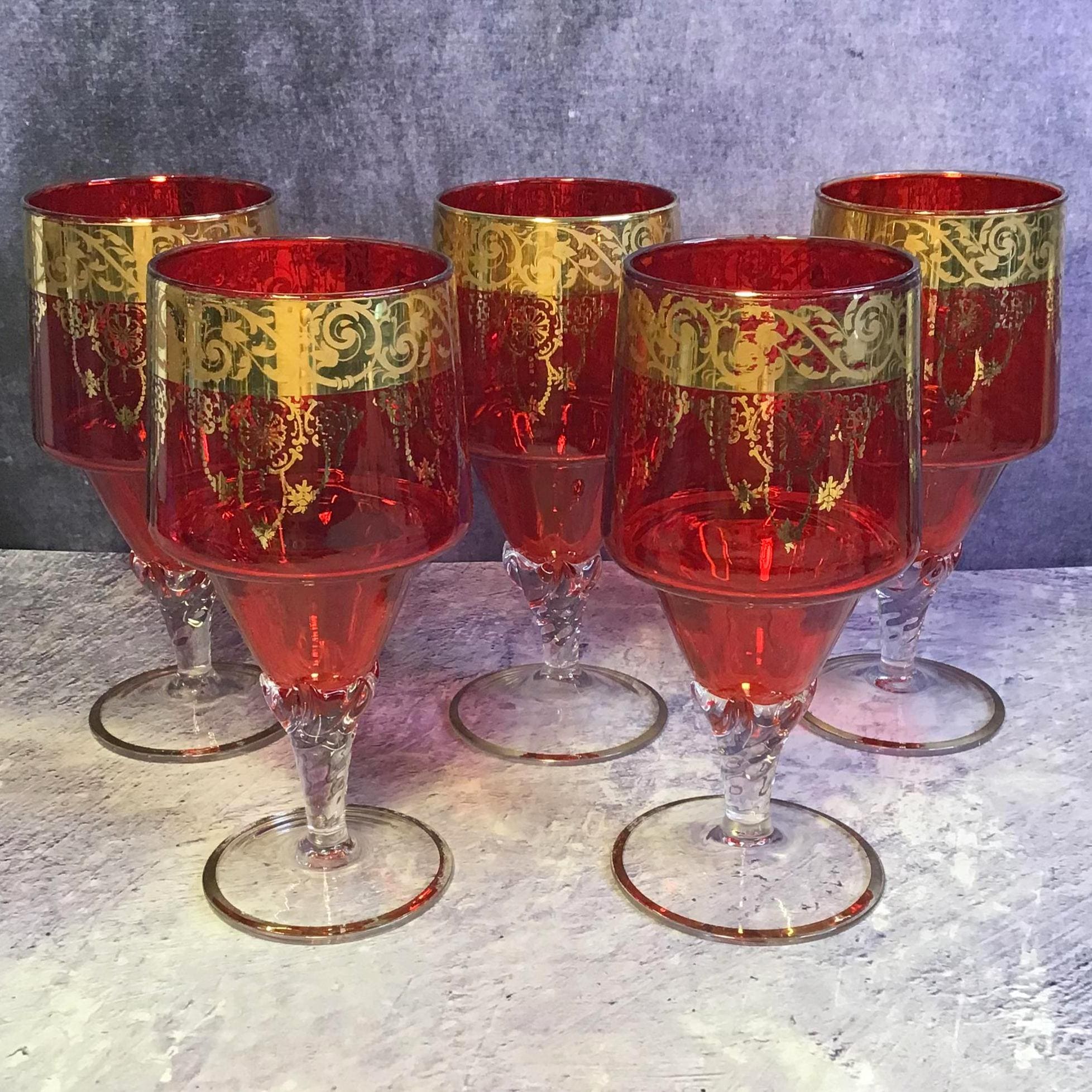 Venetian wine glass - Etsy 日本