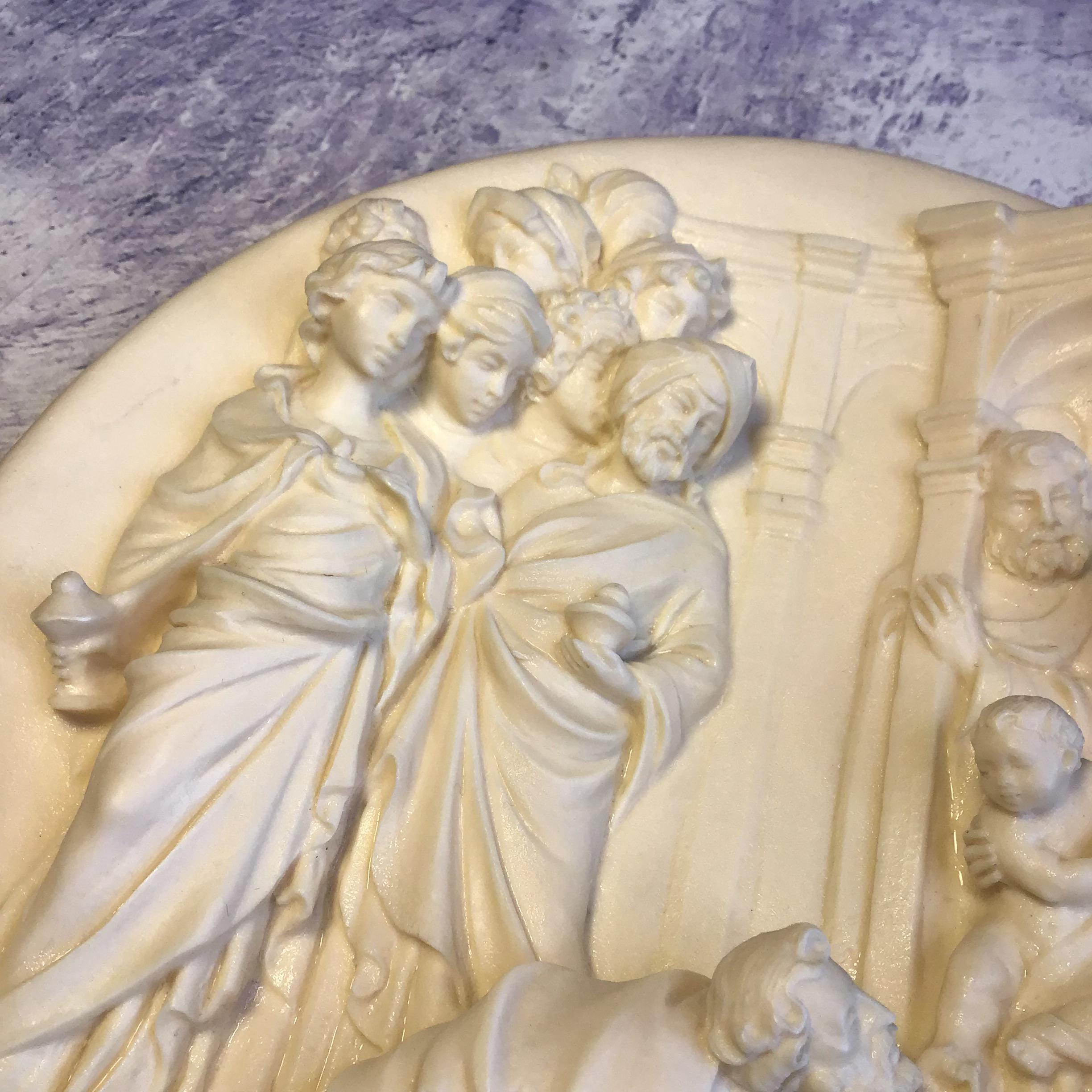 アルベルト・サンタンジェラ作「東方三博士の礼拝」を描いた