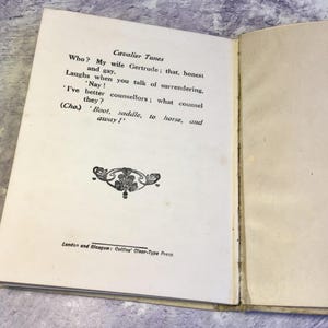 Antique Early 1900s Book - Love Songs by R Browning, Lyrics and Love Songs by Robert Browning, Vintage Poems