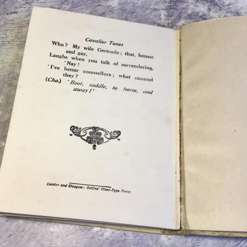 Antique Early 1900s Book - Love Songs by R Browning, Lyrics and Love Songs by Robert Browning, Vintage Poems