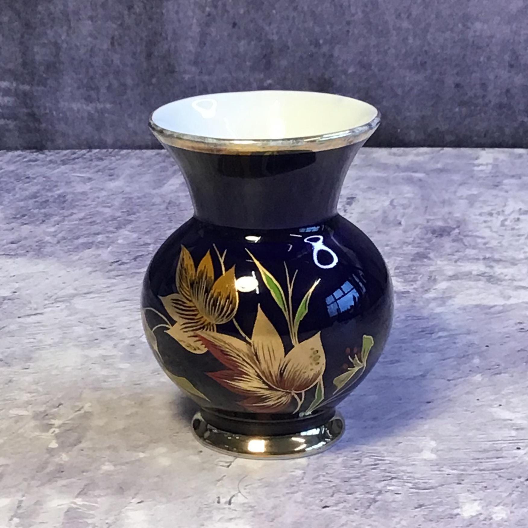 Kpm cobalt blue vase - Etsy 日本