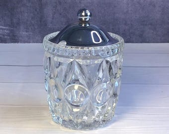 Mapping & Webb ピクルスジャー シルバースタンドとフォーク付き