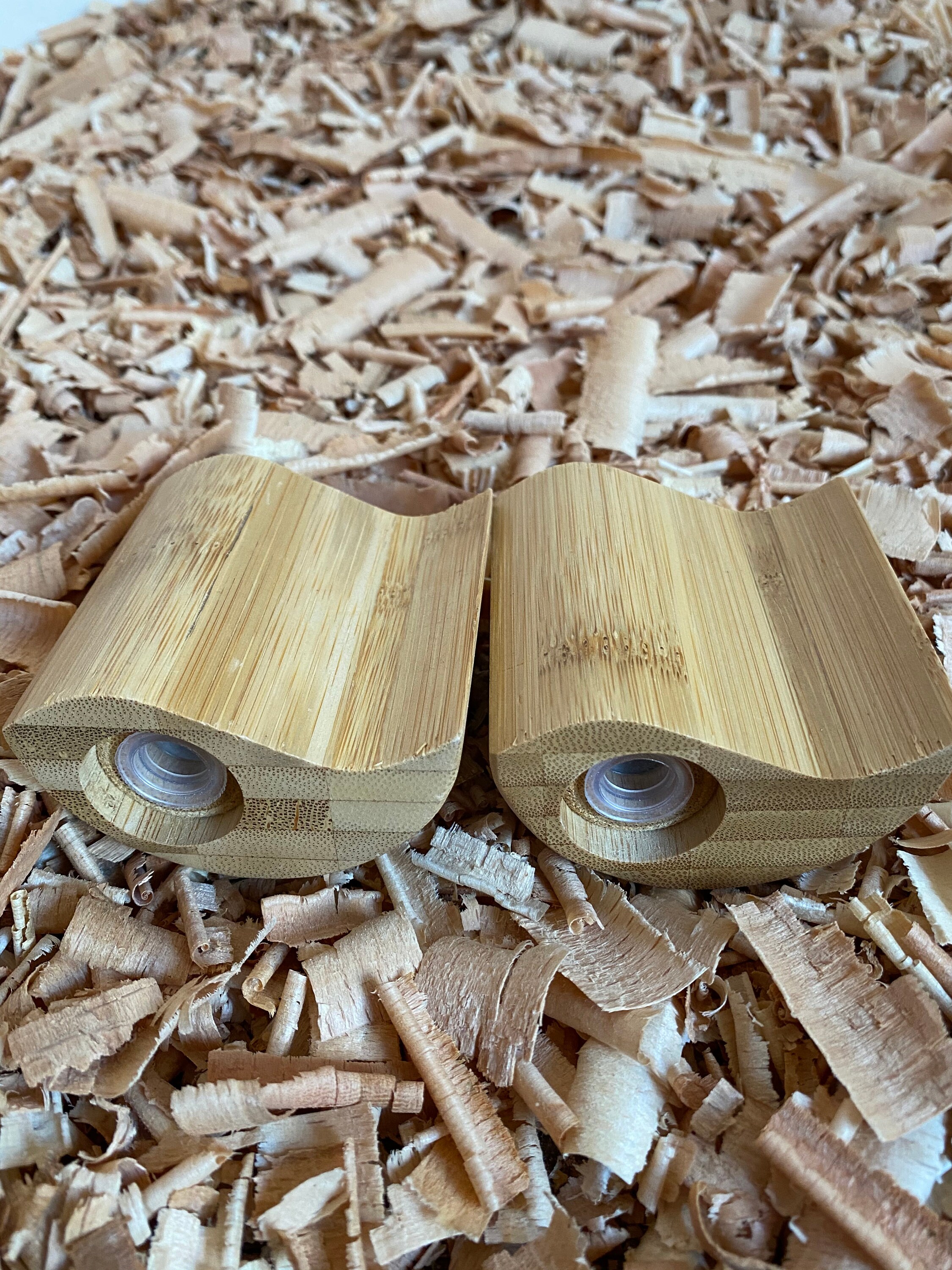 Bamboo salt and pepper shakerKitchen Set Wooden Dishes Etsy