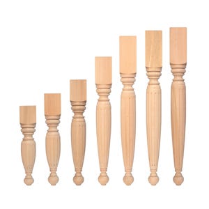 wood table leg