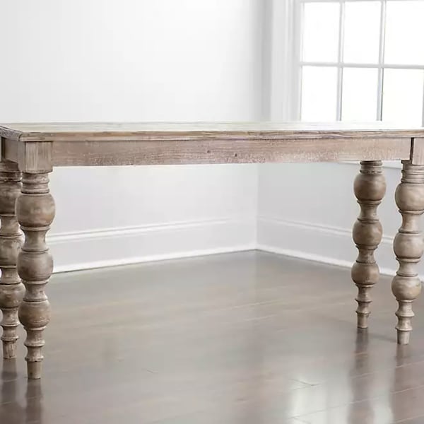 Holzkonsole, Kommode, Esstisch, Konsolentisch für Eingangsbereich, Esstisch im Landhausstil