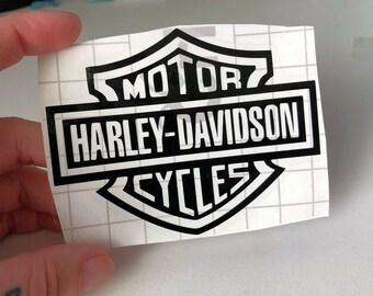HARLEY DAVIDSON SMALL BAR & SHIELD INSIDE DECAL 2 1/4'' X 1 3/4 NEW IN PACKAGE