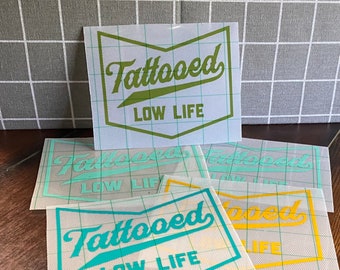 Tattooed Low Life Etsy