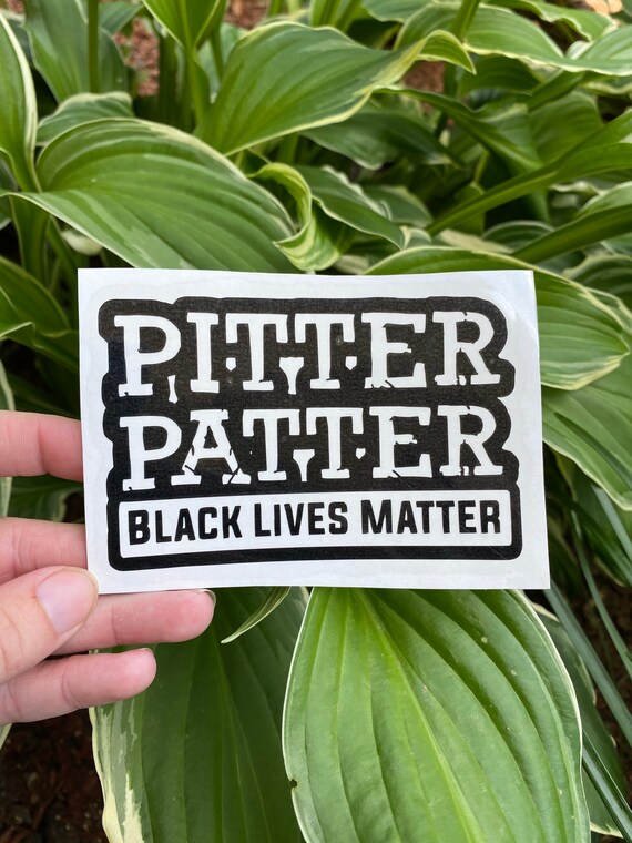 LetterKenny Pitter Patter BLM Decal Etsy