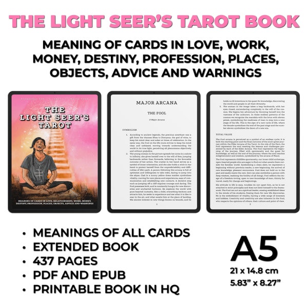 Das Tarot-Buch des Lichtsehers PDF. Light Seer's Tarot (Erweitertes Anleitungsbuch). Die Tarot-Bedeutungen des Lichtsehers. Wie man das Tarot des Lichtsehers liest