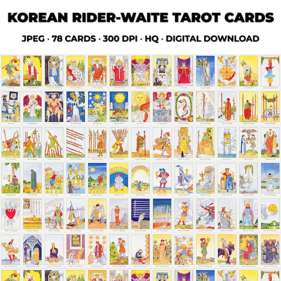 OMNITO Tarotkarten Deck – 78 Karten Set Für Anfänger & Fortgeschrittene, Inkl. E-Guide