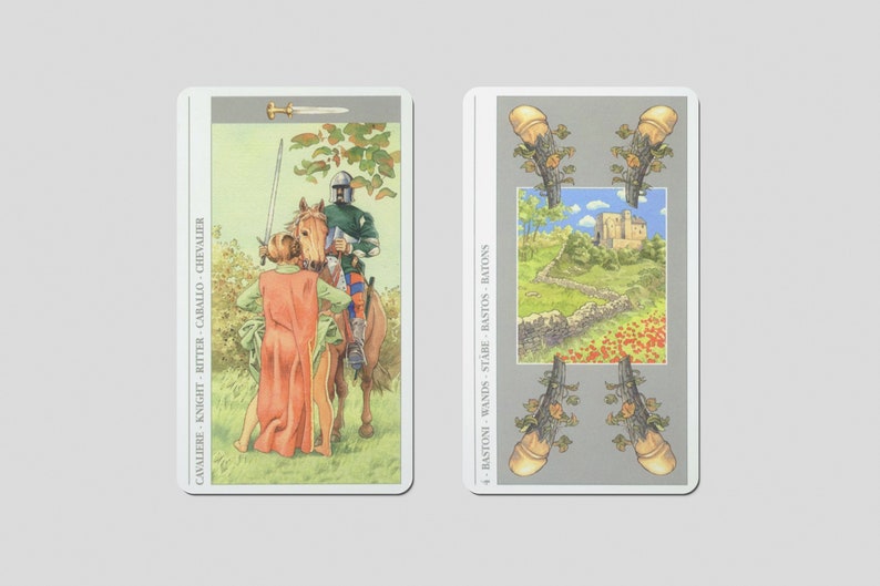 Complete Printable Tarot Deck of Decameron Tarot. Decameron Tarot Deck