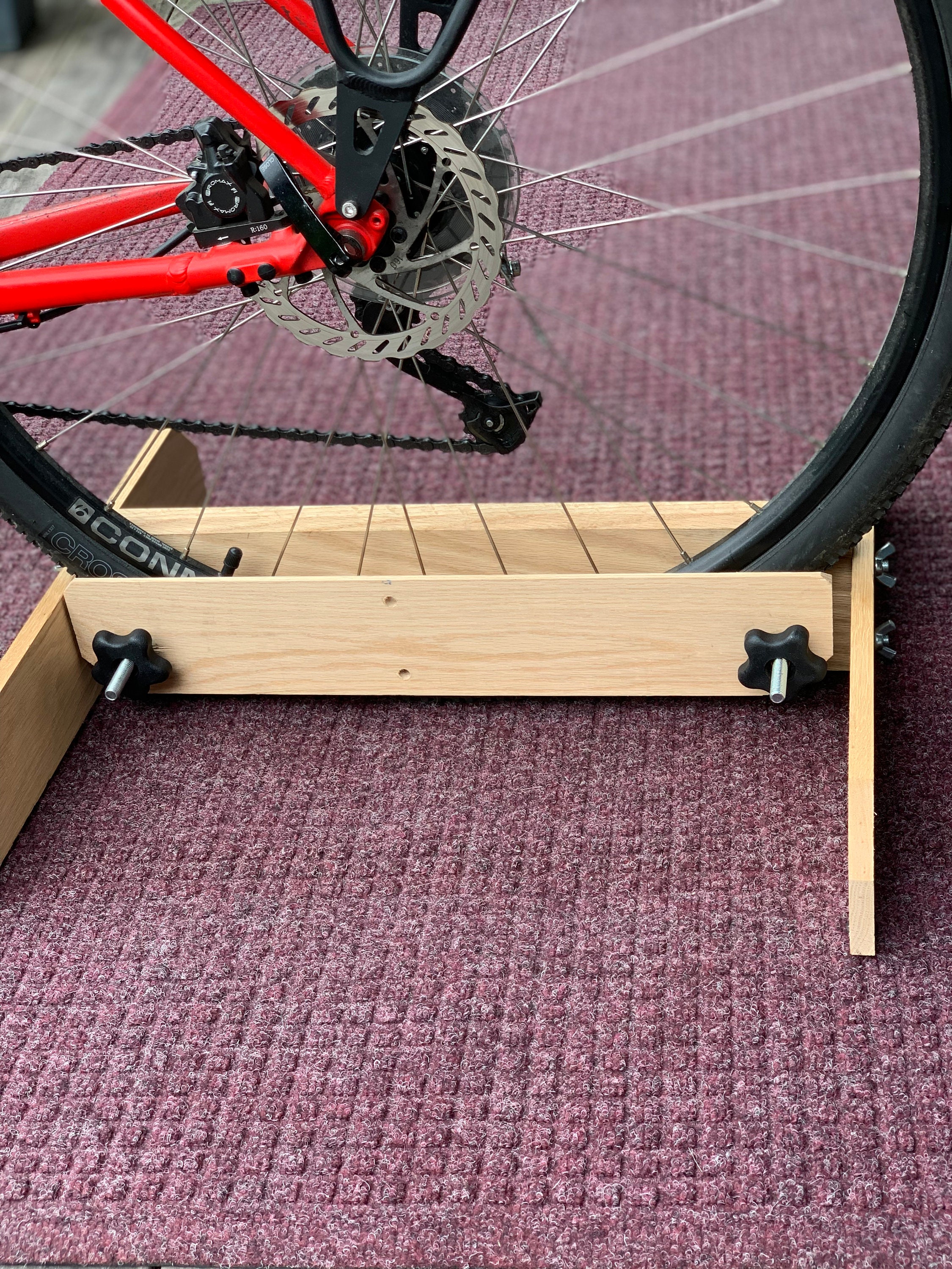 homemade vintage bicycle kick stand