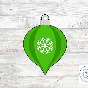 Emporte-pièce 2 boules de Noël