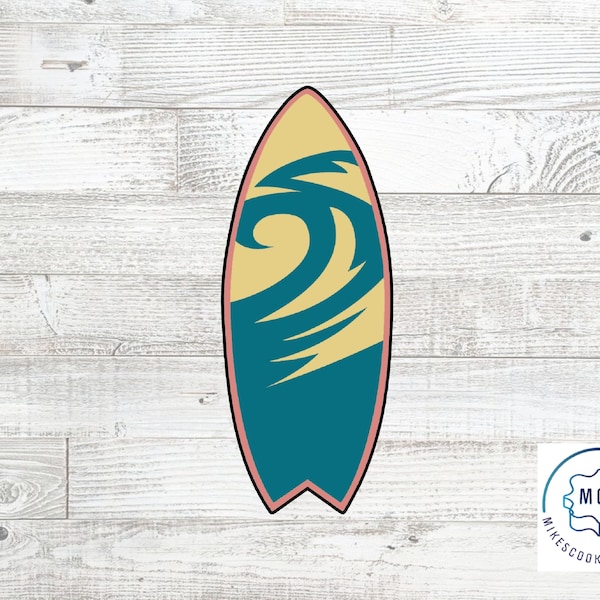 Surfboard Surf Board Cookie Cutter