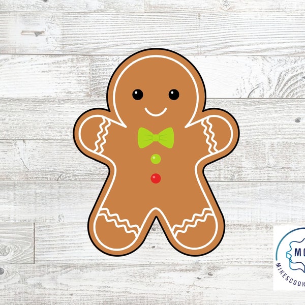 Gingerbread Man 1 Cookie Cutter