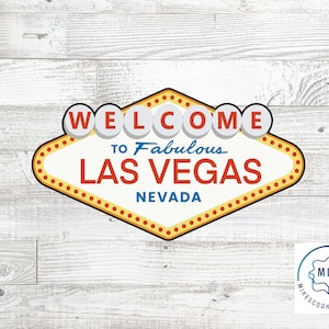 Cortador de galletas de juego de casino con letrero de Las Vegas