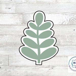 Bloemenbladtak 6 Koekjesuitsteker