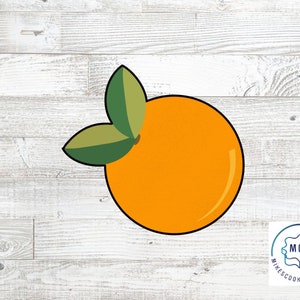 Cortador de Biscoitos Laranja Fruta 2