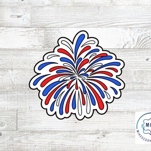 4th of July Firework Fireworks Cookie Cutter