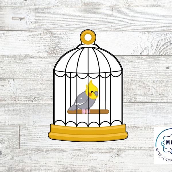 Birdcage Bird Cage Cookie Cutter