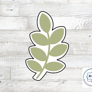 Bloemenbladtak 1 Koekjesuitsteker