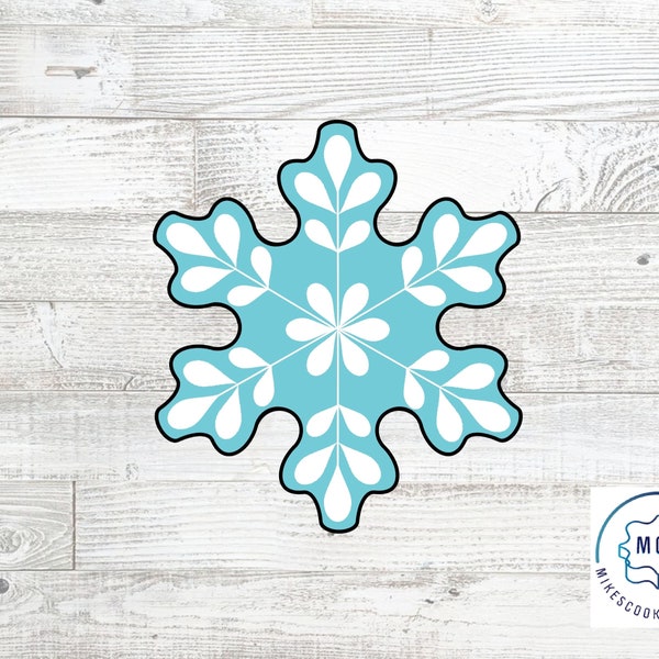 Snowflake Snow Flake 1 Cookie  Cutter