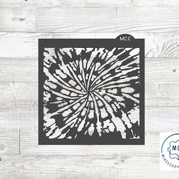 Tie Dye Stencil Etsy