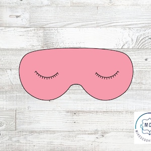 Spa Sleep Mask Cookie Cutter