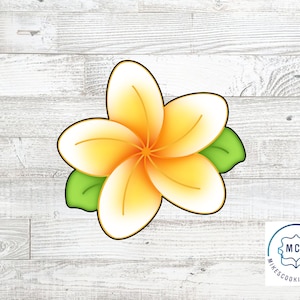 Plumeria tropische bloem cookie cutter