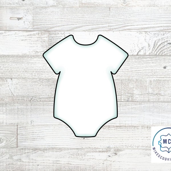 Baby One-piece Bodysuit Cookie Cutter